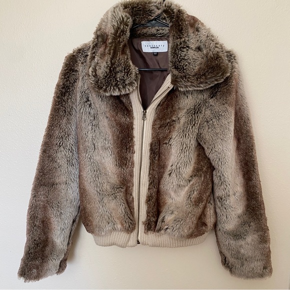 Sanctuary Jackets & Blazers - Sanctuary Faux Fur Bomber Jacket